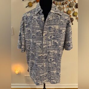 Vintage Harley Davidson Button up size M